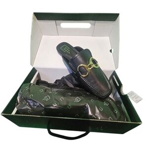 ShuShop Black Mules Comfortable Clogs Size 7 NWT/Box